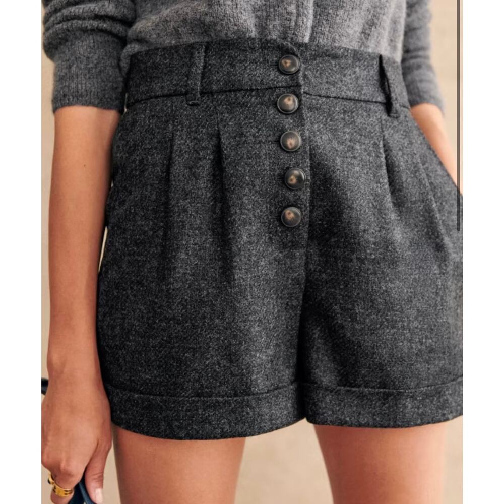 SÉZANE Wallace wool shorts size 38 (M)